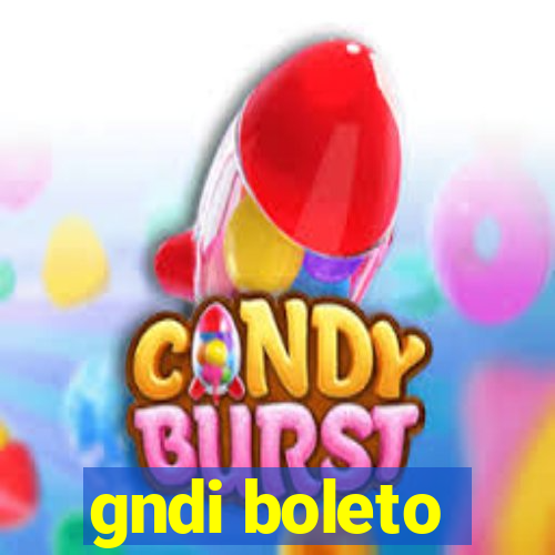 gndi boleto